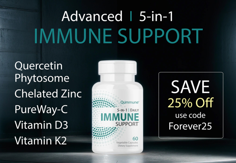 Qummune 5-in-1 Immune Support Save 25% Off